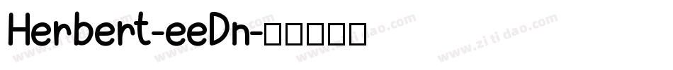 Herbert-eeDn字体转换