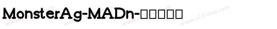 MonsterAg-MADn字体转换