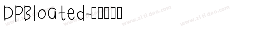 DPBloated字体转换