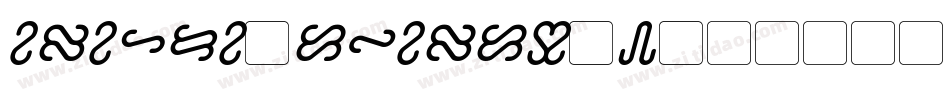 Alaqua-Italic-3字体转换
