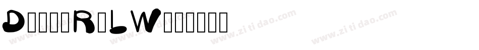 Drop-R9LW字体转换
