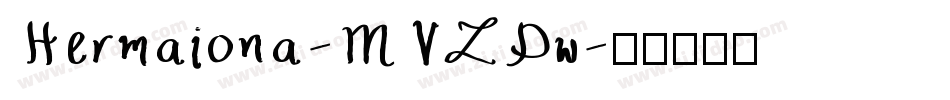 Hermaiona-MVZDw字体转换
