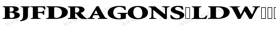 BjfDragons-lDw字体转换
