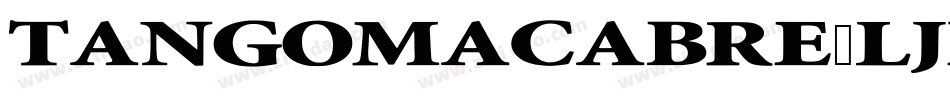 Tangomacabre-lJDw字体转换