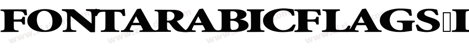 FontArabicFlags-lzDw字体转换 FontArabicFlags-lzDw字体转换