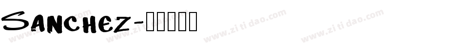 Sanchez字体转换