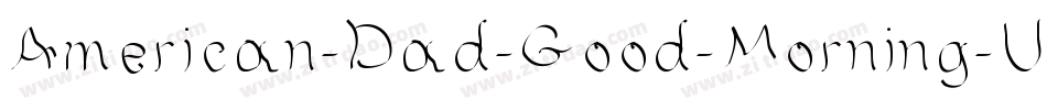 American-Dad-Good-Morning-USA字体转换