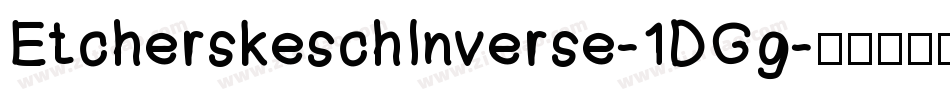 EtcherskeschInverse-1DGg字体转换