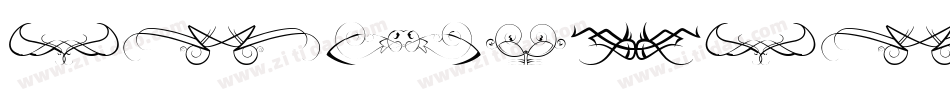 Cornucopia-of-Ornaments字体转换