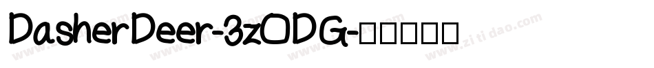 DasherDeer-3zODG字体转换