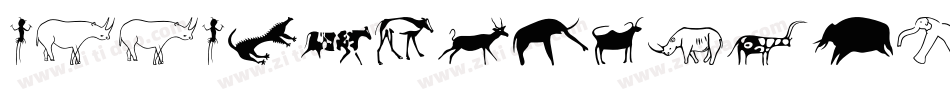 P22Petroglyphs-European字体转换