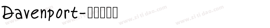 Davenport字体转换