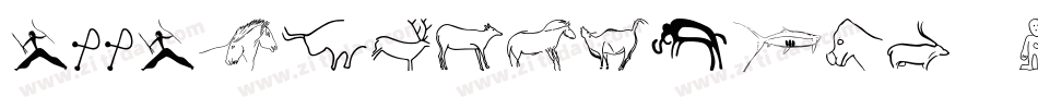 P22Petroglyphs-African字体转换