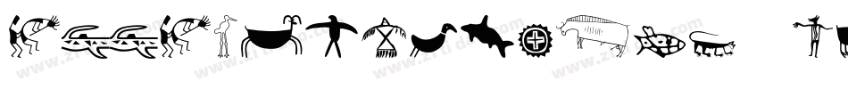 P22Petroglyphs-European字体转换