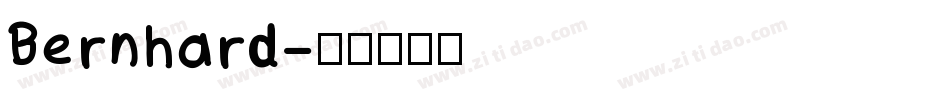 Bernhard字体转换