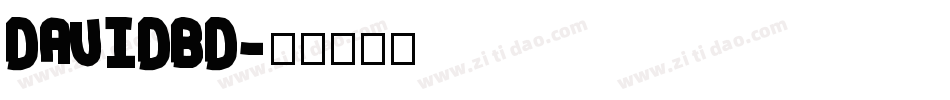 DAVIDBD字体转换