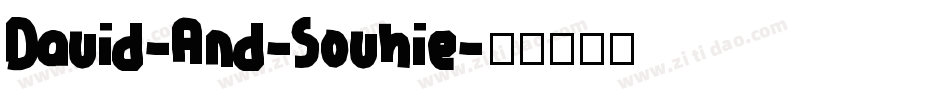 David-And-Sovhie字体转换
