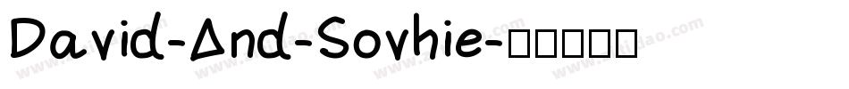 David-And-Sovhie字体转换