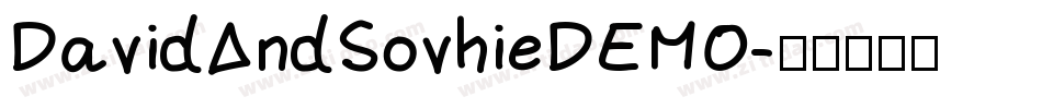 DavidAndSovhieDEMO字体转换