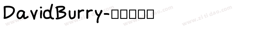 DavidBurry字体转换