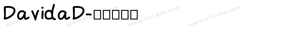 DavidaD字体转换