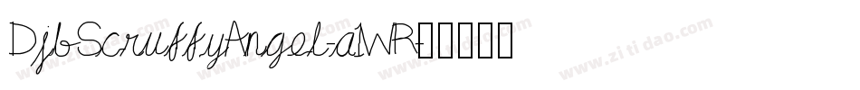 DjbScruffyAngel-a1WR字体转换