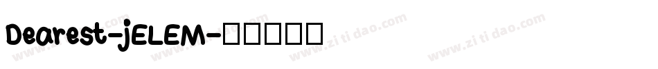Dearest-jELEM字体转换