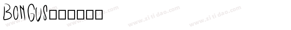 Bongus字体转换