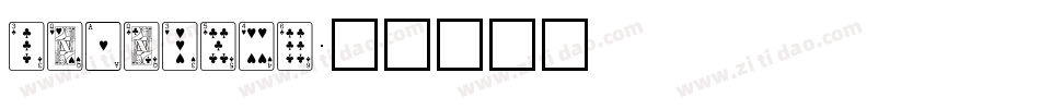 PLAYCRDS字体转换