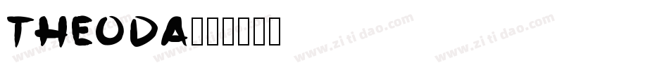 THEODA字体转换