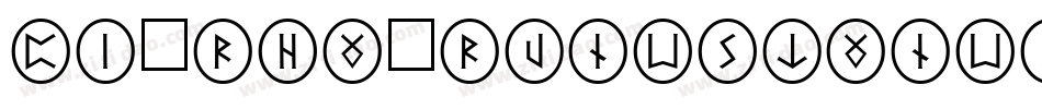 Pi-Rho-Runestones字体转换
