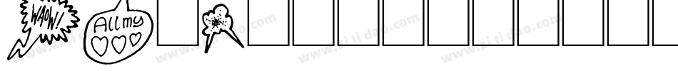PS-I-love-you-1字体转换