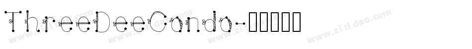 ThreeDeeCondo字体转换