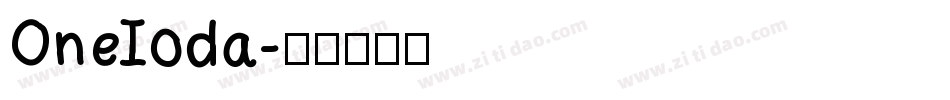 OneIoda字体转换