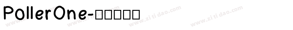 PollerOne字体转换