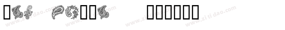 PaisleyCaps字体转换