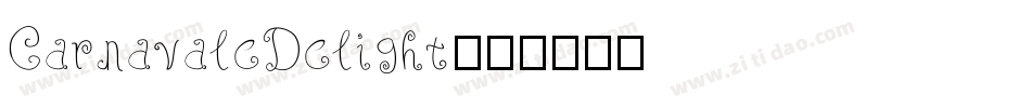 CarnavaleDelight字体转换