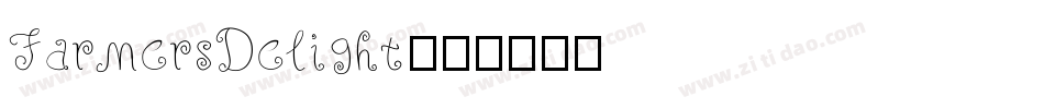 FarmersDelight字体转换