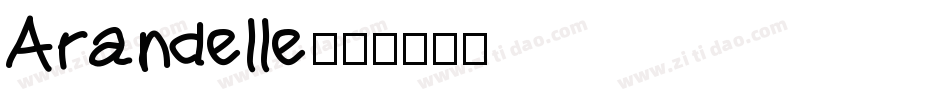 Arandelle字体转换