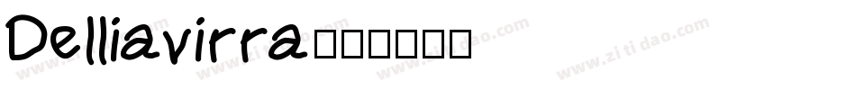Delliavirra字体转换