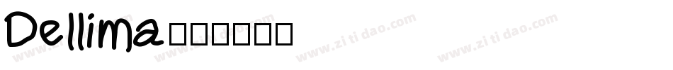 Dellima字体转换