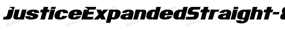 JusticeExpandedStraight-8JqJ字体转换
