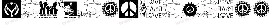 Peace-Forever字体转换
