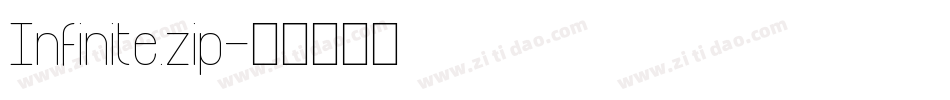 Infinite.zip字体转换