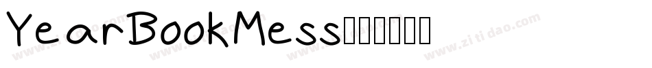 YearBookMess字体转换