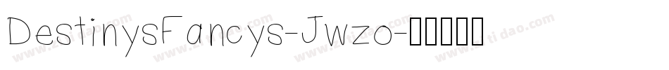 DestinysFancys-Jwzo字体转换