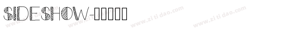 SIDESHOW字体转换