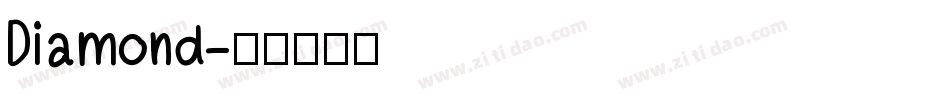 Diamond字体转换