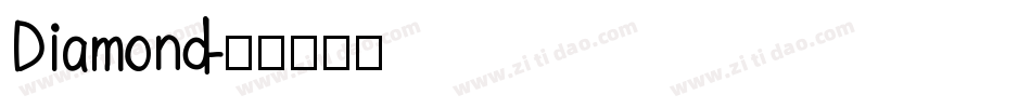 Diamond字体转换