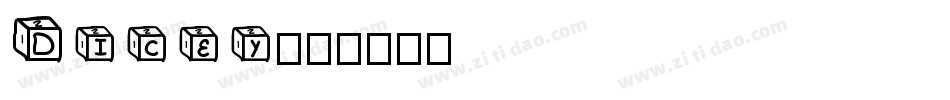 Dicey字体转换
